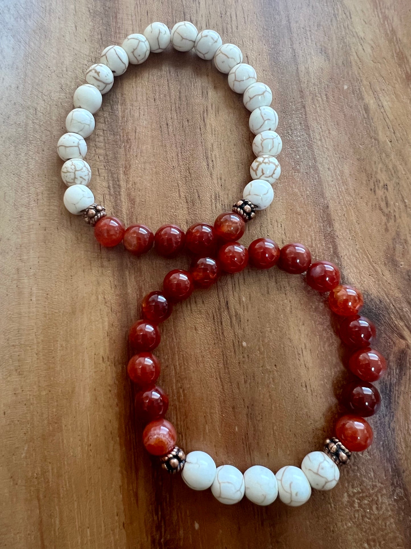 Fire Agate Oasis Bracelets