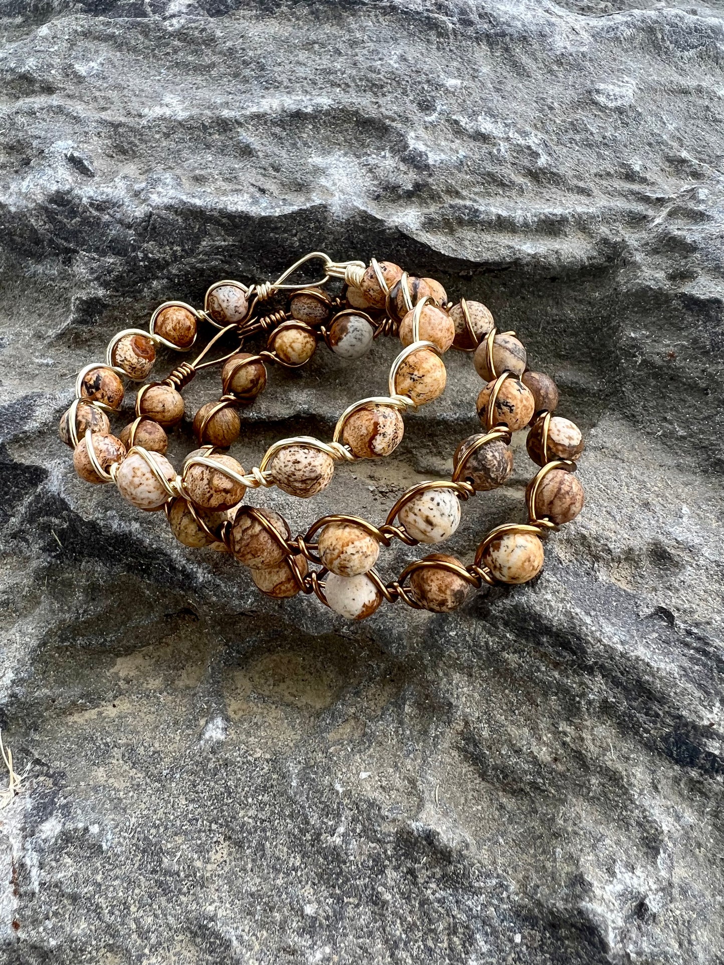 Picture Jasper Bangles