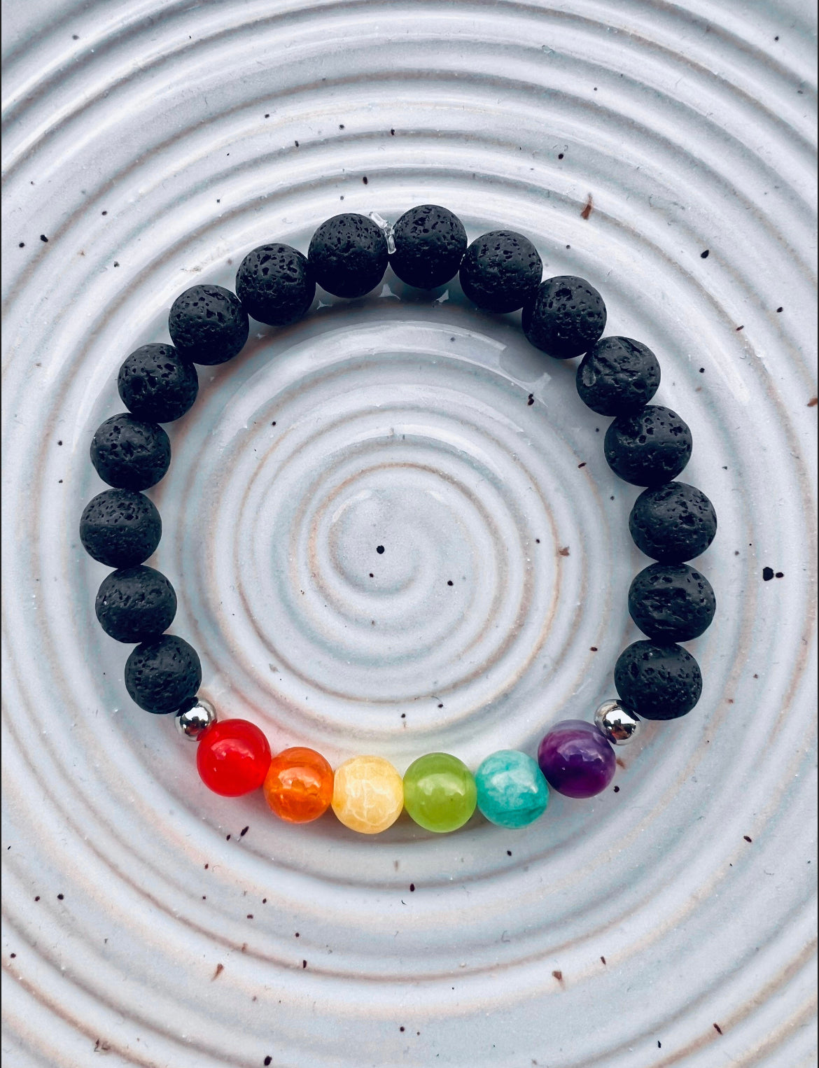 Rainbow Lava Bracelet