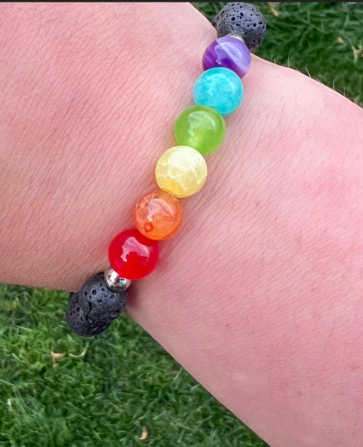 Rainbow Lava Bracelet