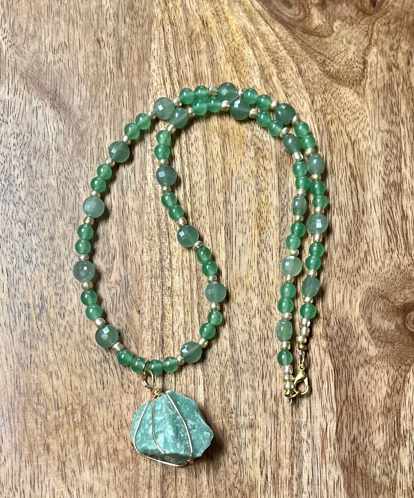 All Aventurine Necklace