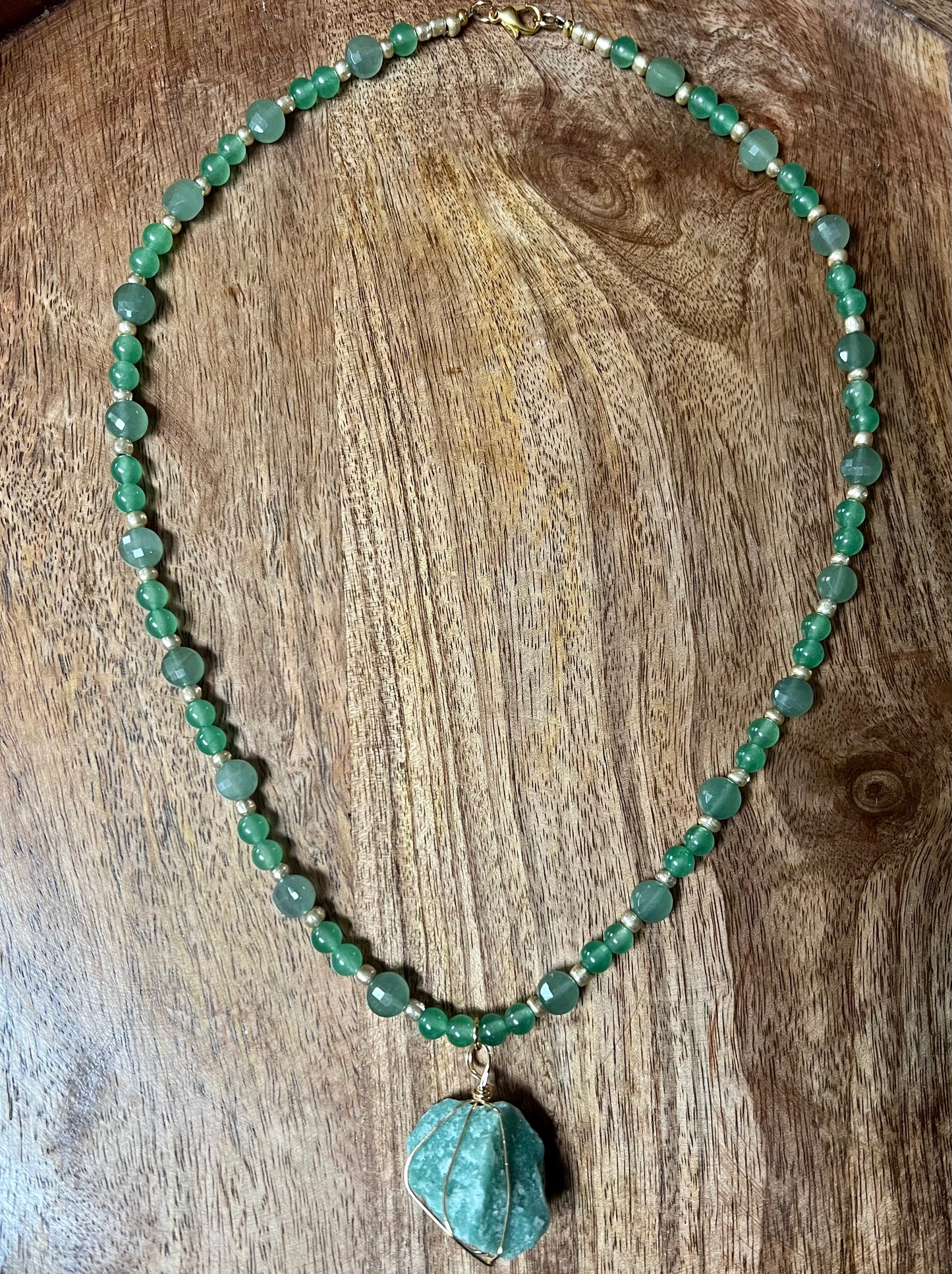 All Aventurine Necklace