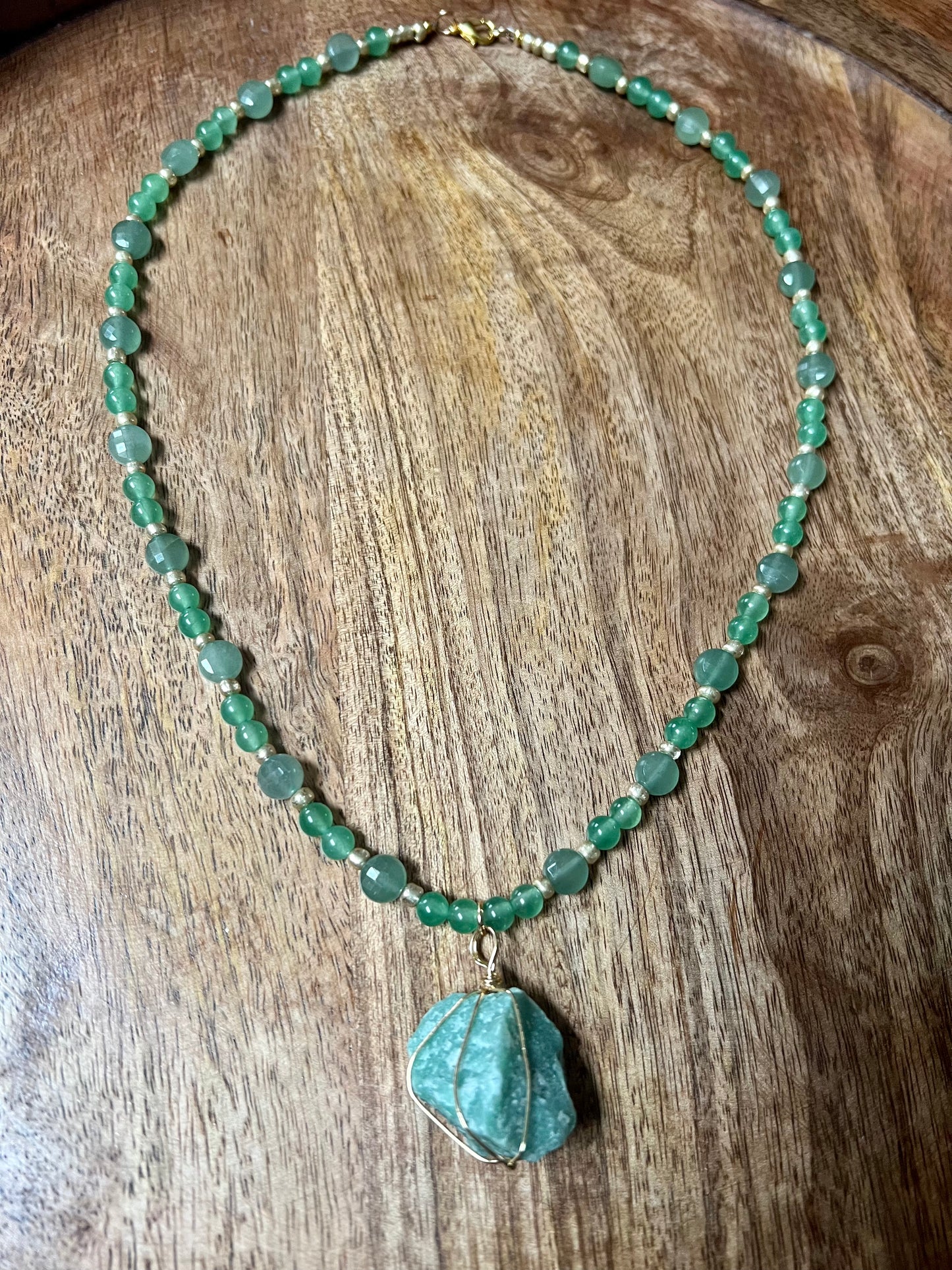 All Aventurine Necklace